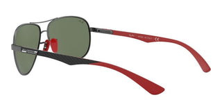 Ray-Ban FERRARI RB 8313M men Ruthenium Pilot Sunglasses