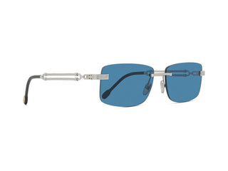 FRED FG40040U men Grey Squared Sunglasses