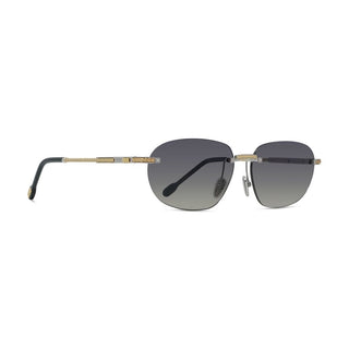 FRED Double Cable FG40081U men Silver Oval Sunglasses