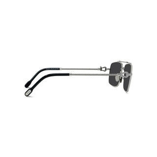 FRED Manille & Cable FG40087U men Silver Pilot Sunglasses