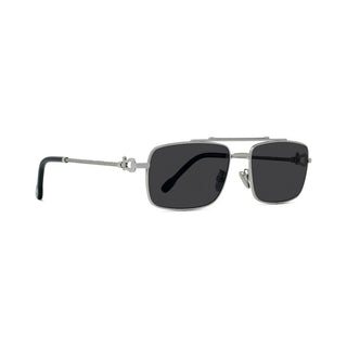 FRED Manille & Cable FG40087U men Silver Pilot Sunglasses