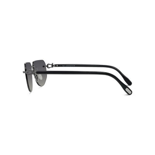 FRED Manille & Cable FG40088U men Silver Geometric Sunglasses