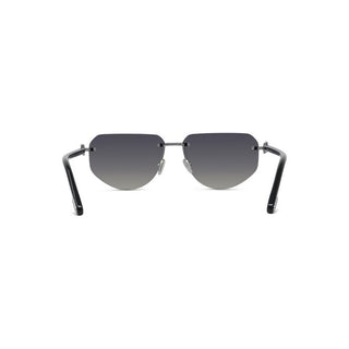 FRED Manille & Cable FG40088U men Silver Geometric Sunglasses