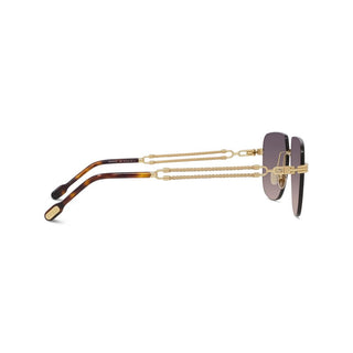 FRED Double Cable FG40096U men Gold Pilot Sunglasses