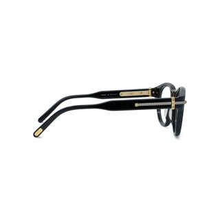 FRED Winch FG50084I men Black Round Eyeglasses