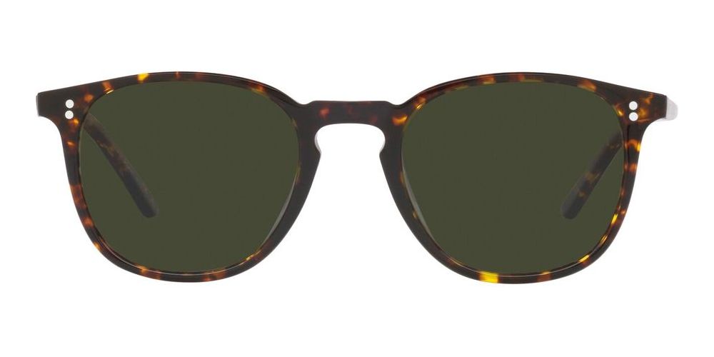 Oliver Peoples Finley 1993 Sun Ov 5491su Unisex Havana Geometric