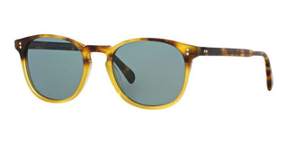 Oliver Peoples FINLEY ESQ. SUN OV 5298SU unisex Havana Geometric Sunglasses