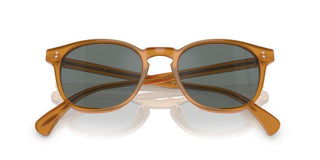 Oliver Peoples FINLEY ESQ. SUN OV 5298SU unisex Yellow Geometric Sunglasses