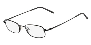 Flexon FLEXON 603 unisex Black Rectangle Eyeglasses
