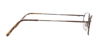 Flexon FLEXON 610 men Brown Rectangle Eyeglasses