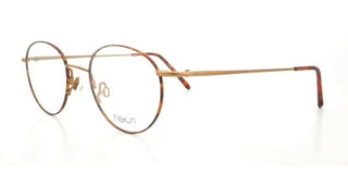 Flexon FLEXON 623 unisex Havana Round Eyeglasses