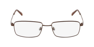 Flexon FLEXON BENEDICT 600 men Brown Rectangle Eyeglasses