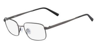 Flexon COLLINS 600 N men Ruthenium Rectangle Eyeglasses