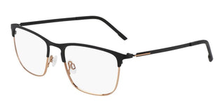 Flexon FLEXON E1148 men Black Squared Eyeglasses
