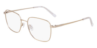 Flexon Flexon H6070 Men Gold Squared Eyeglasses