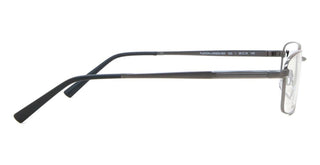 Flexon FLEXON LARSEN 600 men Silver Rectangle Eyeglasses