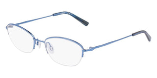 Flexon Flexon W3041 Women Blue Rectangle Eyeglasses