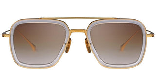 Dita Flight.006 Unisex Transparent Geometric Sunglasses