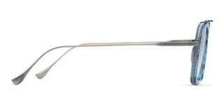 Dita Flight.006 Unisex Blue Geometric Sunglasses