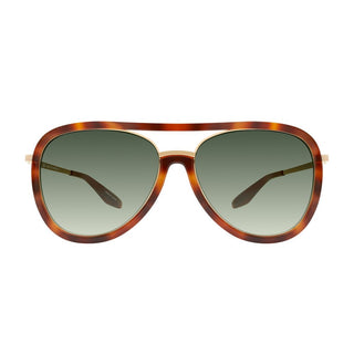 BARTON PERREIRA Fossett Fossett men Havana Pilot Sunglasses