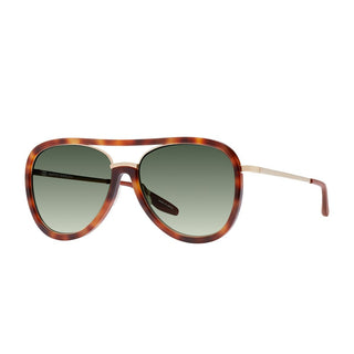 BARTON PERREIRA Fossett Fossett men Havana Pilot Sunglasses