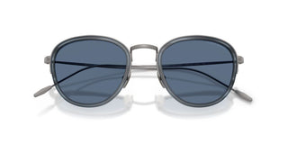 Giorgio Armani FRAMES OF LIFE AR 6068 men Ruthenium Geometric Sunglasses