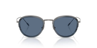 Giorgio Armani FRAMES OF LIFE AR 6068 men Ruthenium Geometric Sunglasses