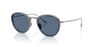 Giorgio Armani FRAMES OF LIFE AR 6068 men Ruthenium Geometric Sunglasses