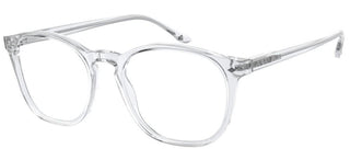 Giorgio Armani FRAMES OF LIFE AR 7074 men Transparent Pantos Eyeglasses