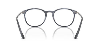 Giorgio Armani Frames Of Life Ar 7125 Men Blue Pantos Eyeglasses