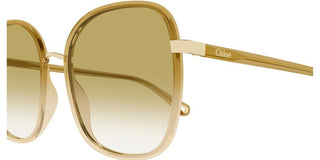 Chloé FRANKY CH0031S women Yellow Oversize Sunglasses