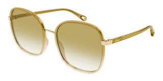 Chloé FRANKY CH0031S women Yellow Oversize Sunglasses