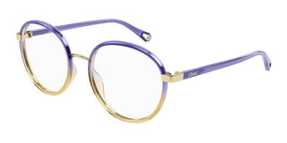 Chloé FRANKY CH0033O women Violet Round Eyeglasses