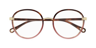 Chloé FRANKY CH0033O women Havana Round Eyeglasses