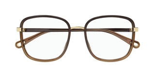 Chloé FRANKY CH0034O women Brown Squared Eyeglasses