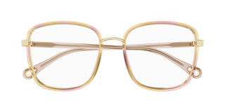 Chloé FRANKY CH0034O women Pink Squared Eyeglasses