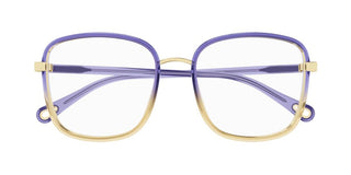 Chloé FRANKY CH0034O women Violet Squared Eyeglasses