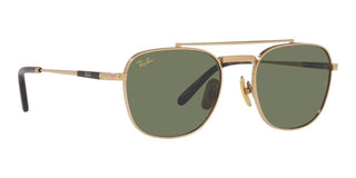 Ray-Ban FRANK II RB 8258 unisex Gold Pilot Sunglasses