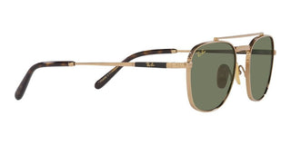 Ray-Ban FRANK II RB 8258 unisex Gold Pilot Sunglasses