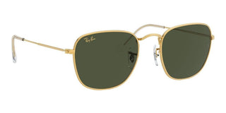 Ray-Ban FRANK RB 3857 LEGEND GOLD unisex Gold Squared Sunglasses