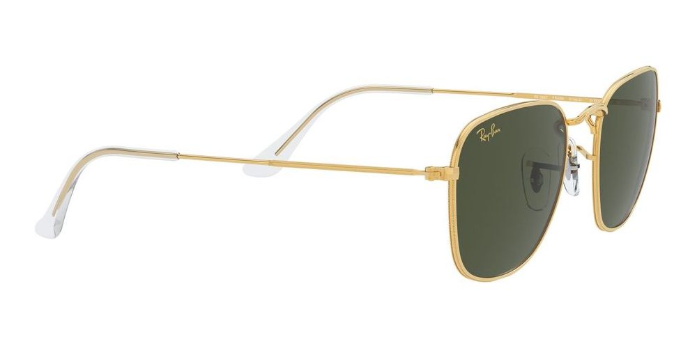 Ray-Ban FRANK RB 3857 LEGEND GOLD unisex Gold Squared Sunglasses –  Otticanet USA