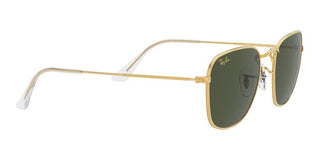 Ray-Ban FRANK RB 3857 LEGEND GOLD unisex Gold Squared Sunglasses