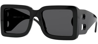 Burberry FRITH BE 4312 women Black Oversize Sunglasses