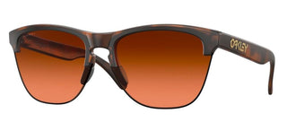 Oakley FROGSKINS LITE OO 9374 men Havana Geometric Sunglasses