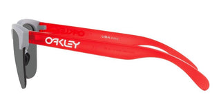 Oakley FROGSKINS LITE OO 9374 men Orange Geometric Sunglasses