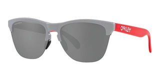 Oakley FROGSKINS LITE OO 9374 men Orange Geometric Sunglasses