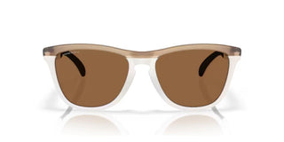Oakley FROGSKINS RANGE OO 9284 men Brown Squared Sunglasses