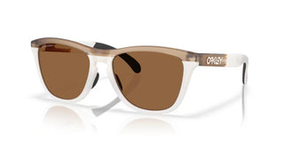 Oakley FROGSKINS RANGE OO 9284 men Brown Squared Sunglasses
