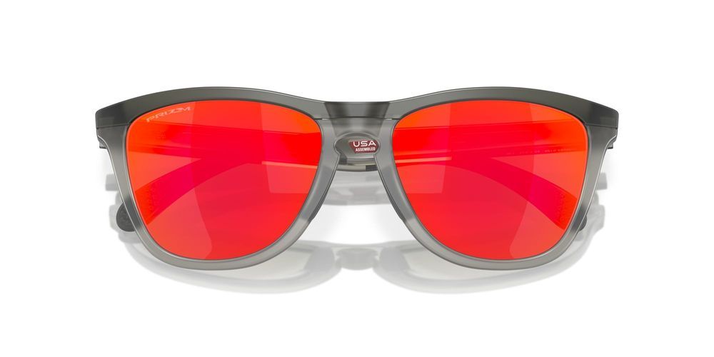 Oakley Frogskins Range Oo 9284 Men Grey Squared Sunglasses – Otticanet