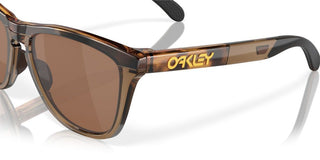 Oakley FROGSKINS RANGE OO 9284 men Brown Squared Sunglasses